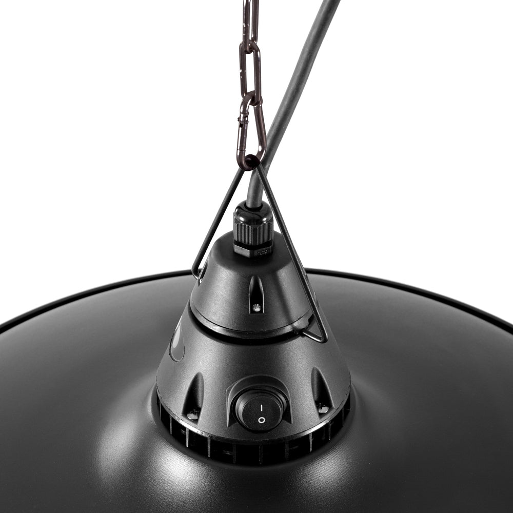 Devanti 1500W Hanging Infrared Patio Heater Black IP65