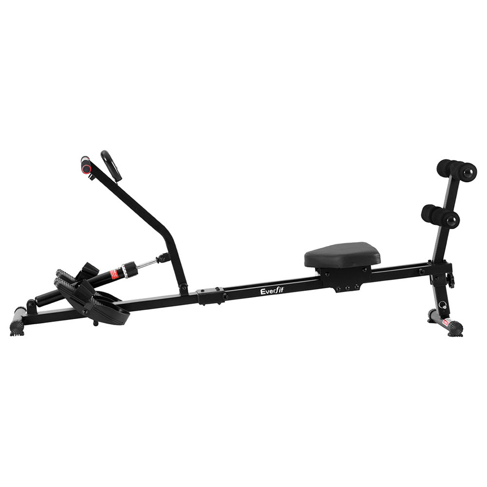 Everfit Hydraulic Rowing Machine 12-Level Resistance Foldable Fitness Equipment