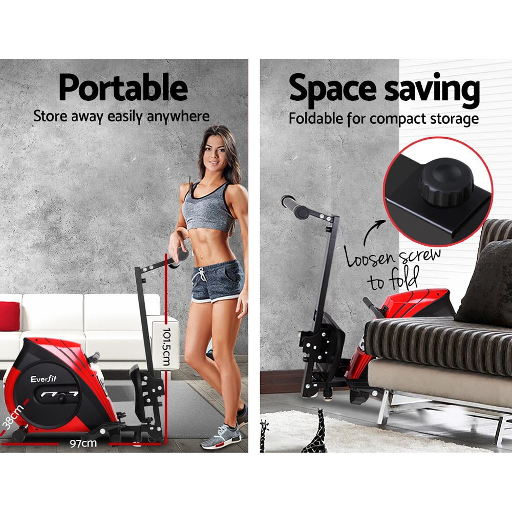Everfit Home Rowing Machine Elastic Rope Resistance Fitness Equipment