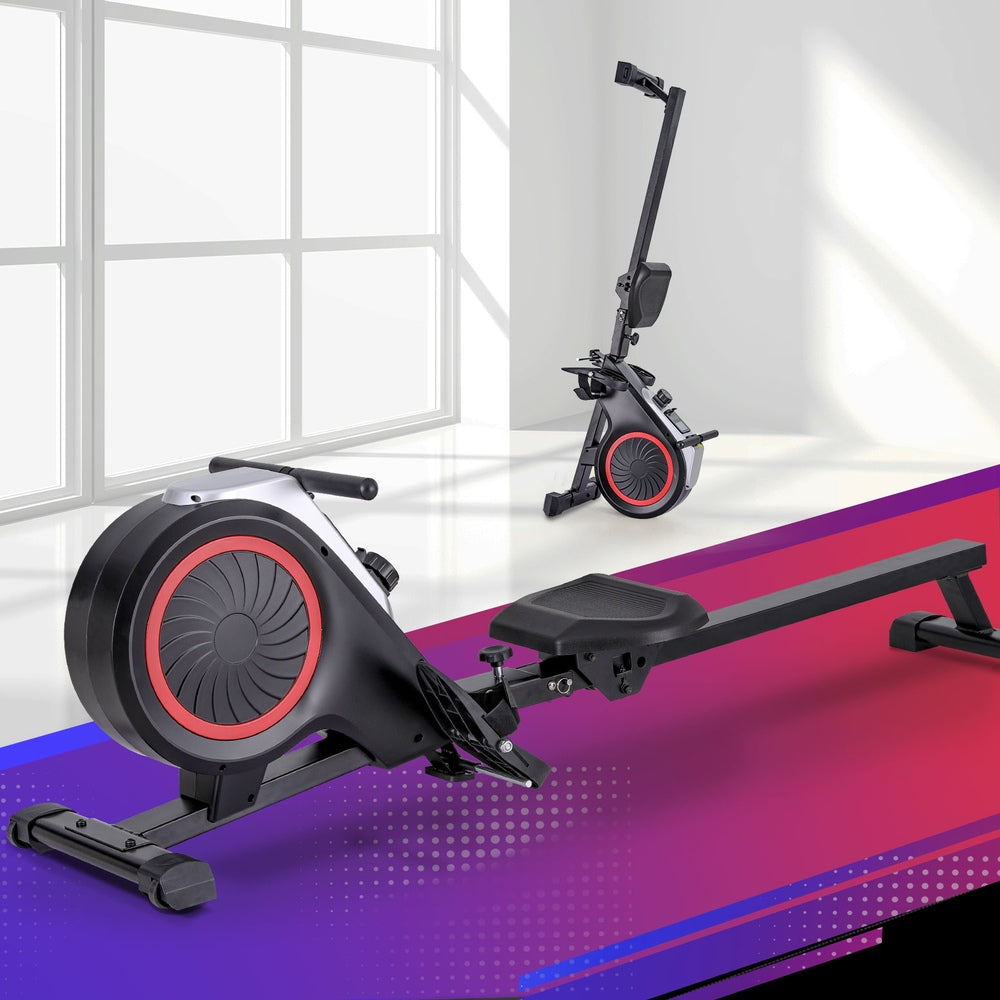 Everfit Rowing Machine Foldable Magnetic Rower 16 Levels