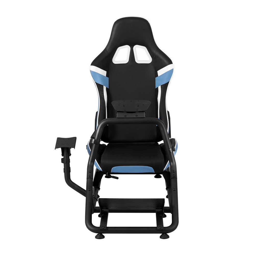 Artiss Racing Simulator Cockpit Gaming Chair Blue
