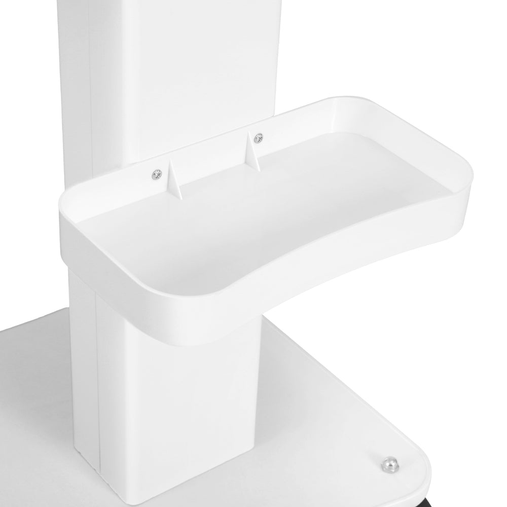 Embellir Beauty Salon Trolley Cart Rolling Tray White
