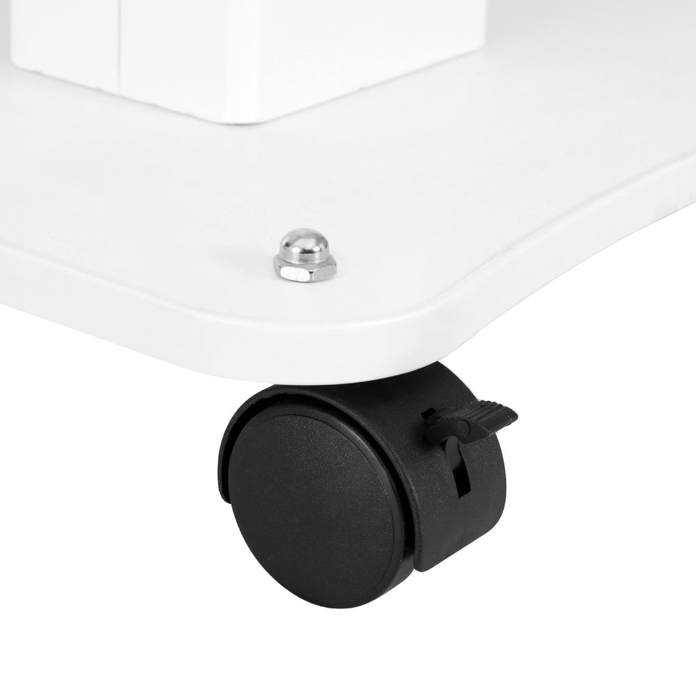 Embellir Beauty Salon Trolley Cart Rolling Tray White