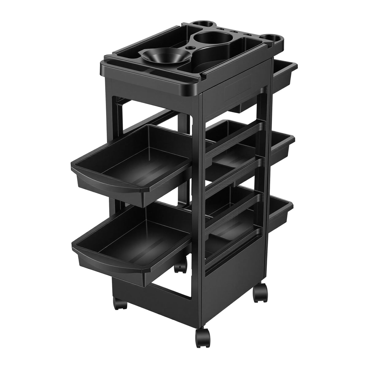 Embellir 6-Tier Mobile Salon Trolley Cart on Wheels