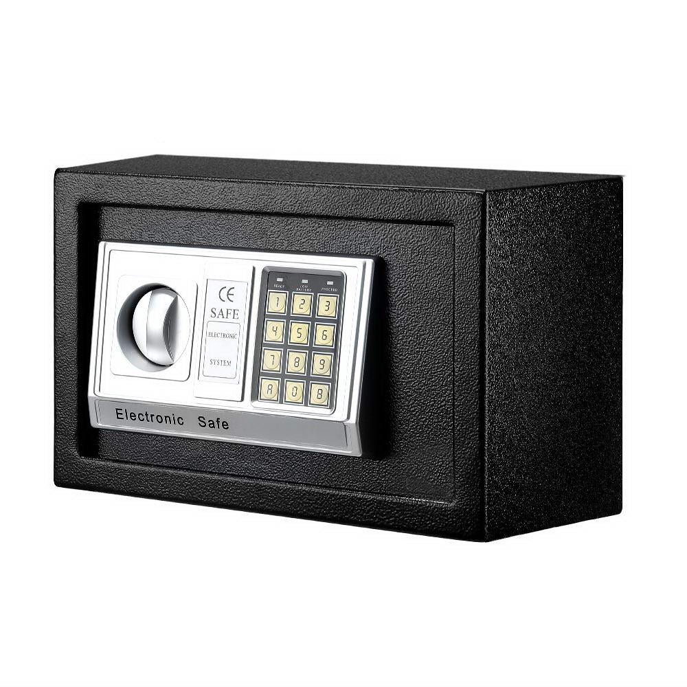 UL-TECH 8.5L Security Safe Box Digital Keypad Black