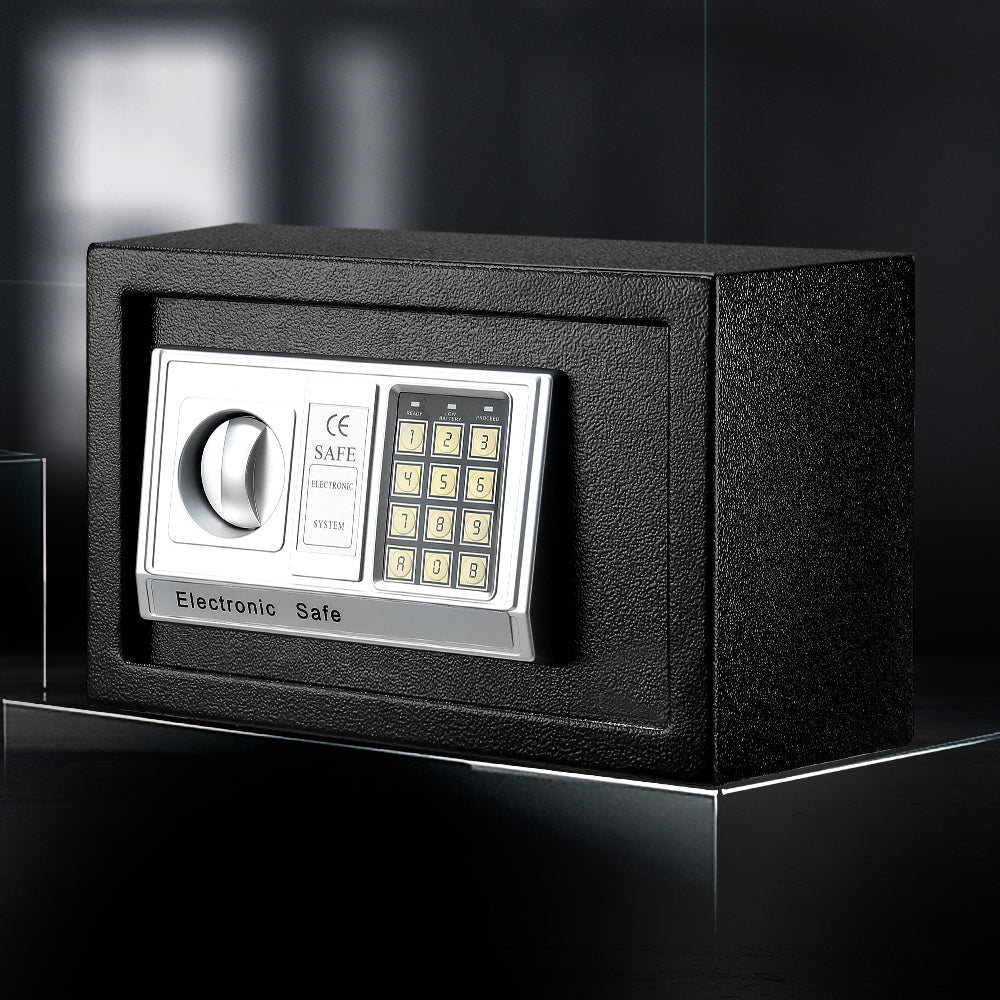 UL-TECH 8.5L Security Safe Box Digital Keypad Black