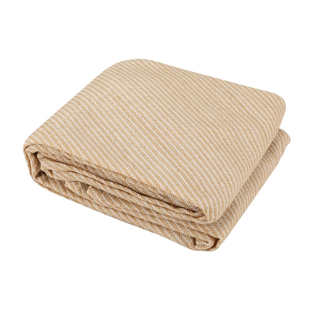 Instahut Triangle Shade Sail 6.1M Sun Canopy Sand Beige