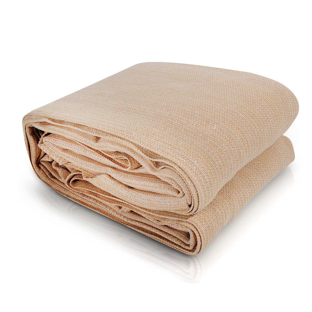 Instahut Shade Sail 2.5x3m Rectangle 280GSM Sand