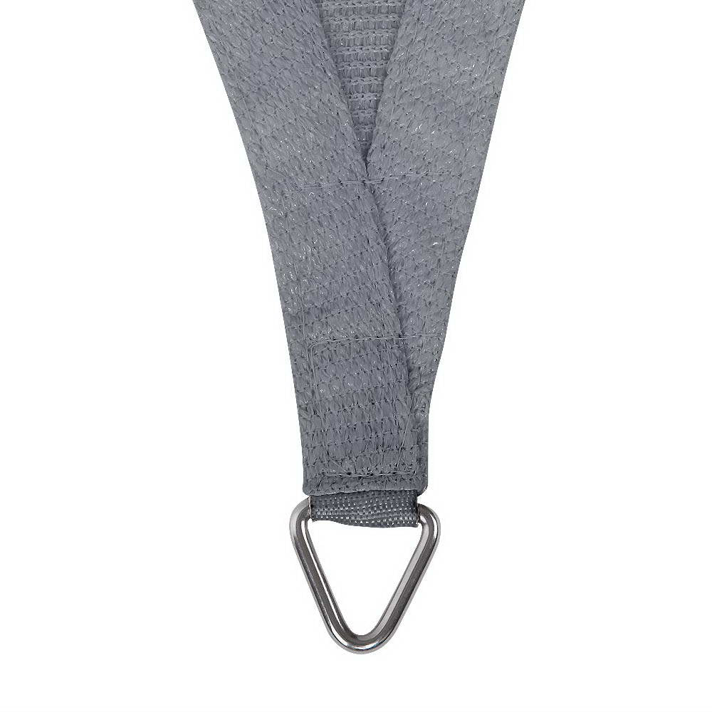 Instahut 3x5m Rectangle Shade Sail 280GSM 98% UV Block Grey