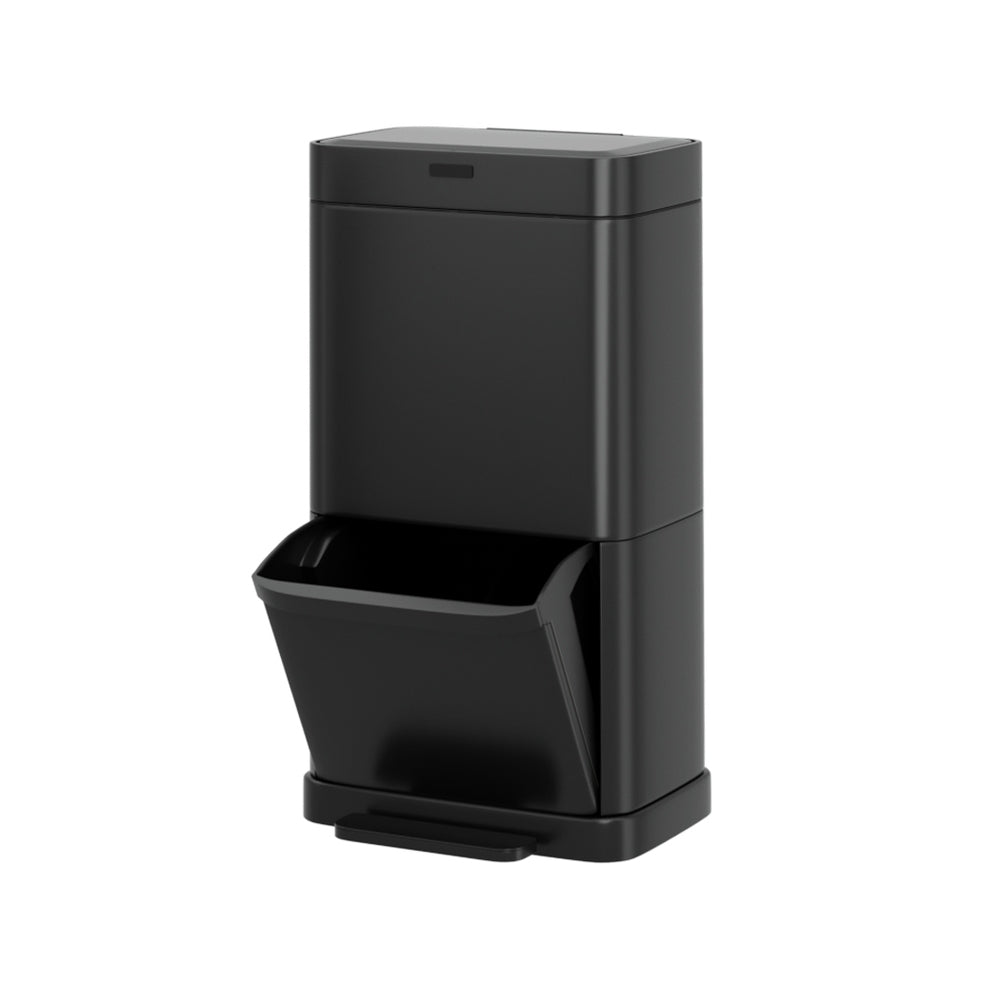 Devanti 70L Motion Sensor Pedal Bin Automatic Black