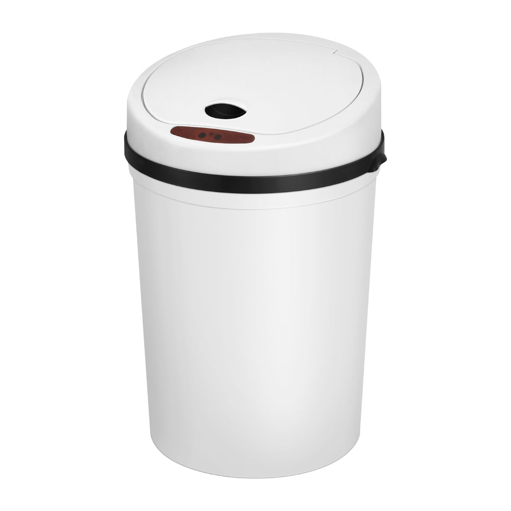Devanti 9L Motion Sensor Rubbish Bin Kitchen Automatic White