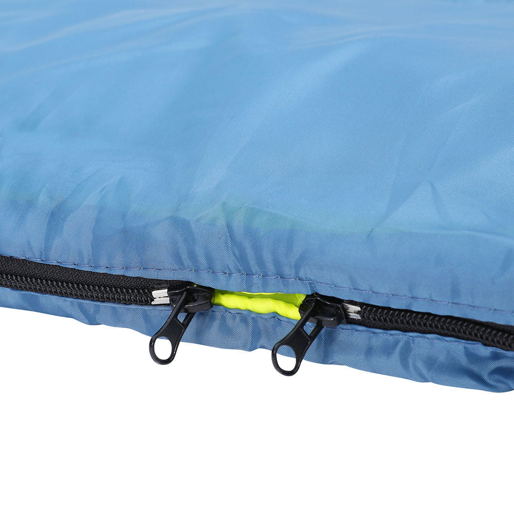 Weisshorn Double Sleeping Bag Thermal Camping Hiking Grey -5°C