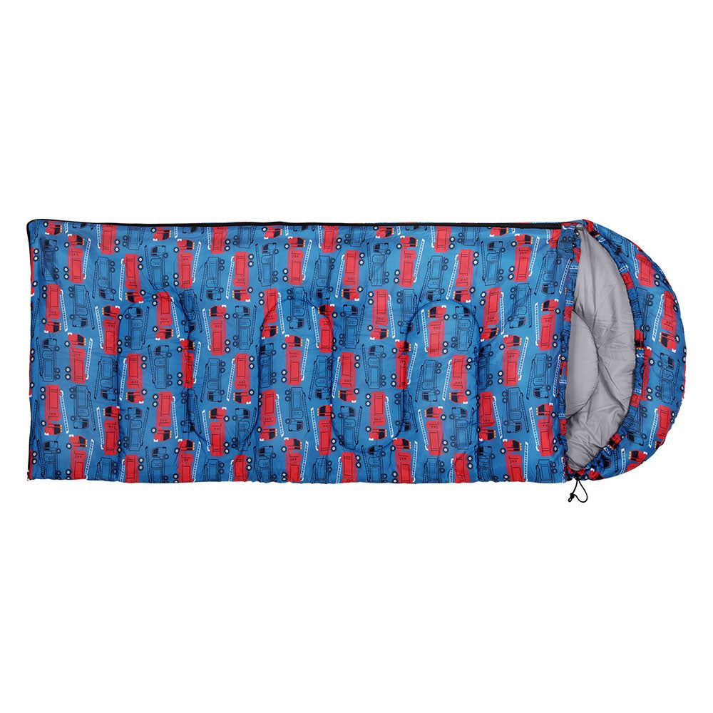 Weisshorn Kids Sleeping Bag 180cm Thermal Camping Blue