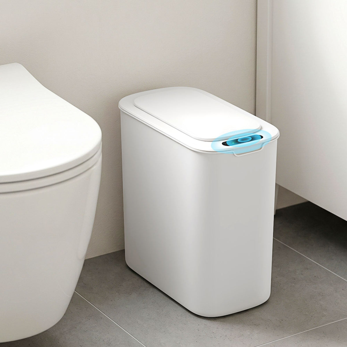 Devanti Automatic Motion Sensor Bin 11L Touchless Kitchen Bin White