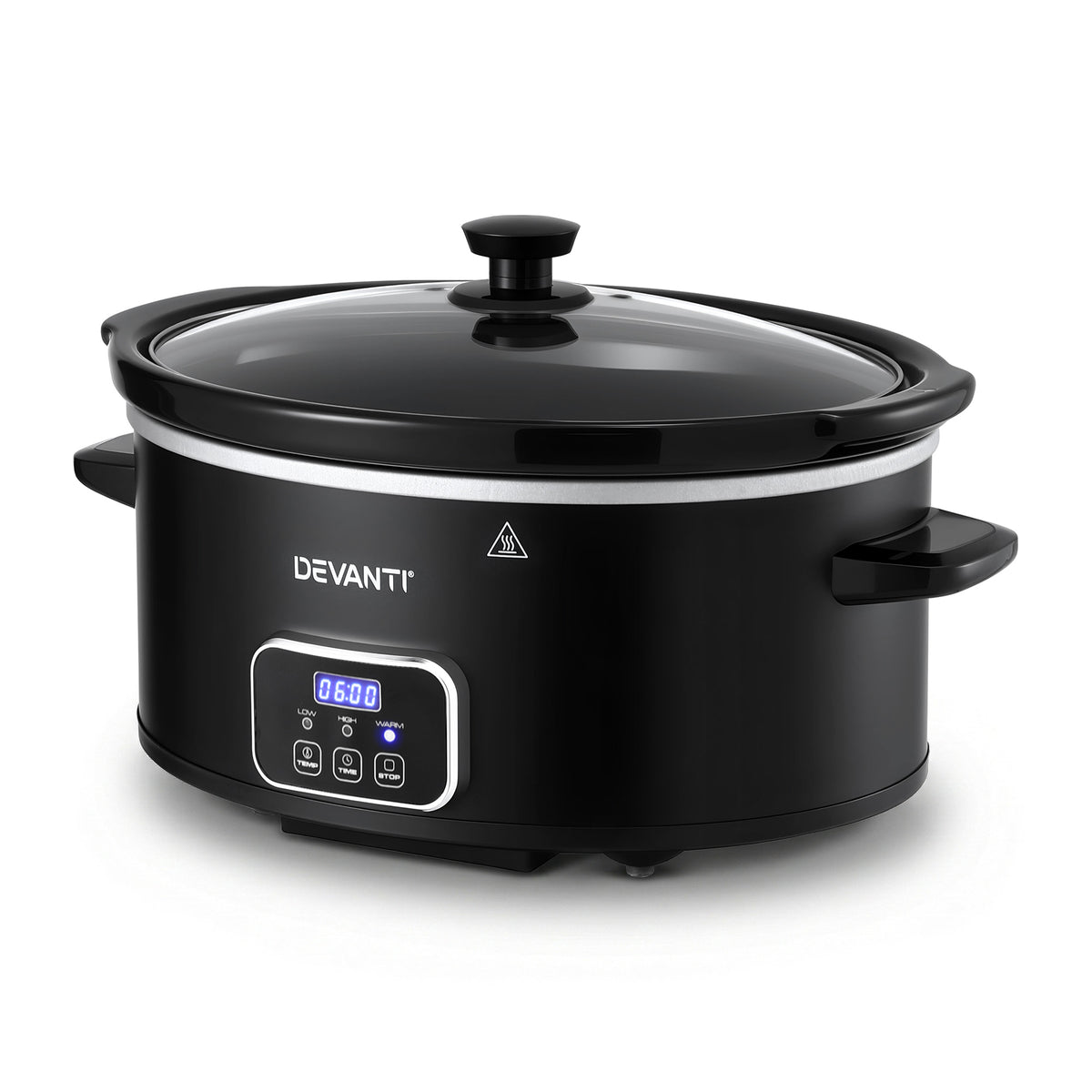 Devanti 5.6L Slow Cooker Electric Multi Cooker with 3 Heat Settings