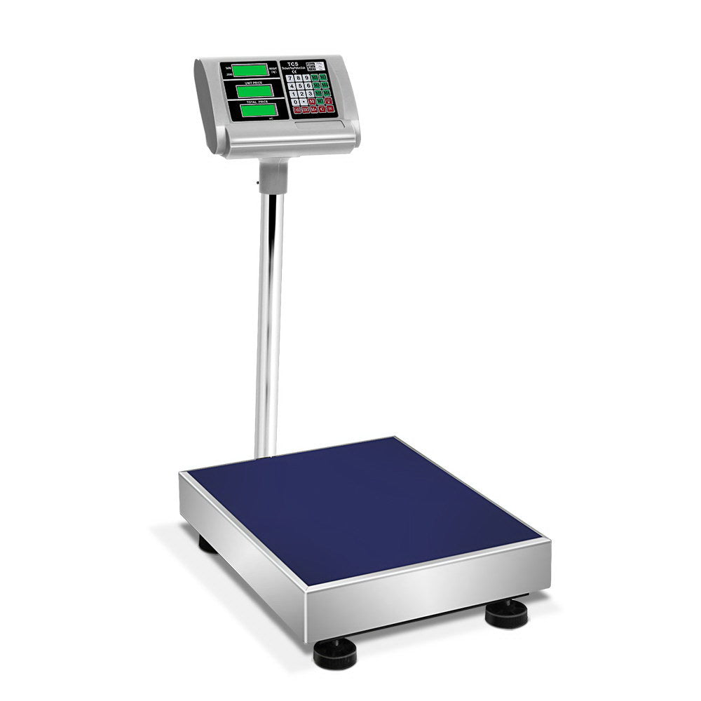 Emajin 150KG Digital Platform Scale LCD Display Stainless Steel
