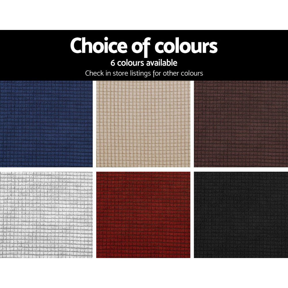 Artiss 3 Seater Sofa Cover High Stretch Grey
