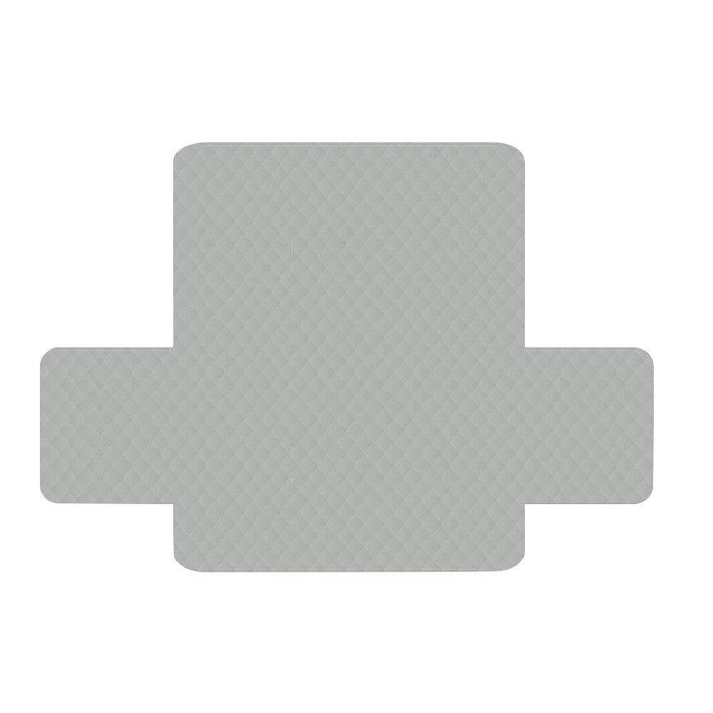 Artiss 3-Seater Quilted Sofa Cover Grey