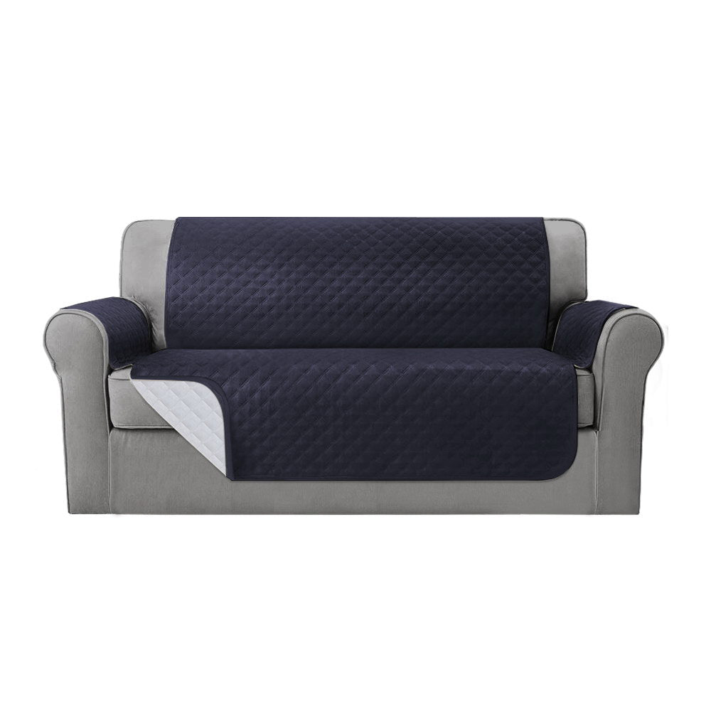 Artiss 3-Seater Sofa Cover Water Resistant Dark Grey