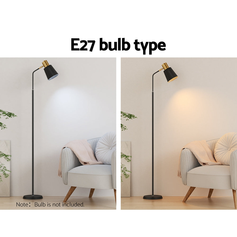 Modern Black LED Floor Lamp for Home & Office