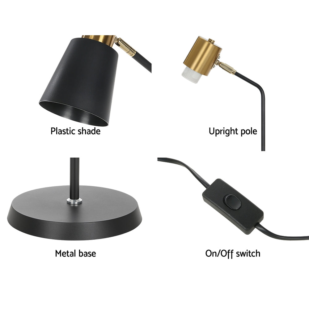 Modern Black LED Floor Lamp for Home & Office