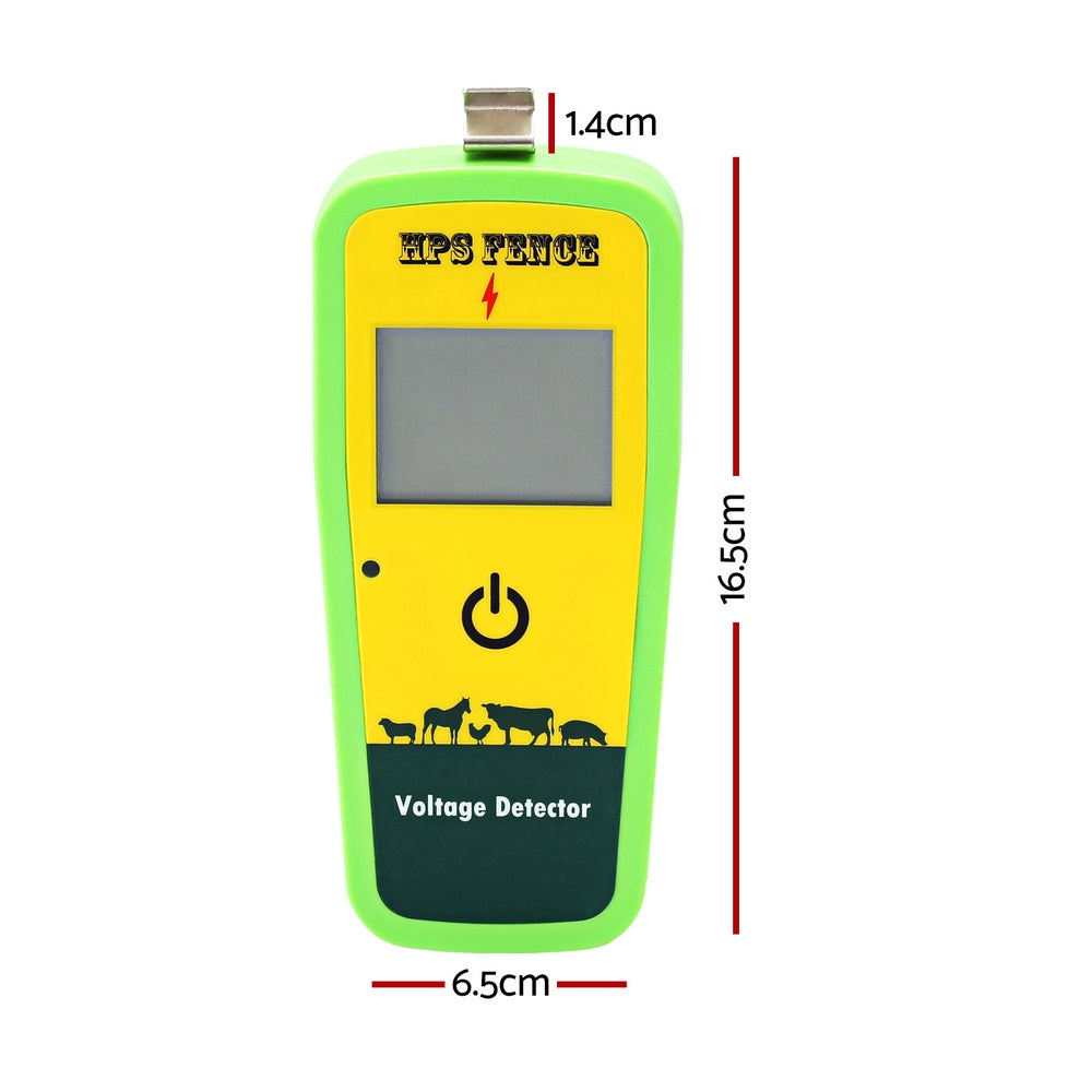 Giantz 13KV Digital Electric Fence Tester Fault Finder Yellow