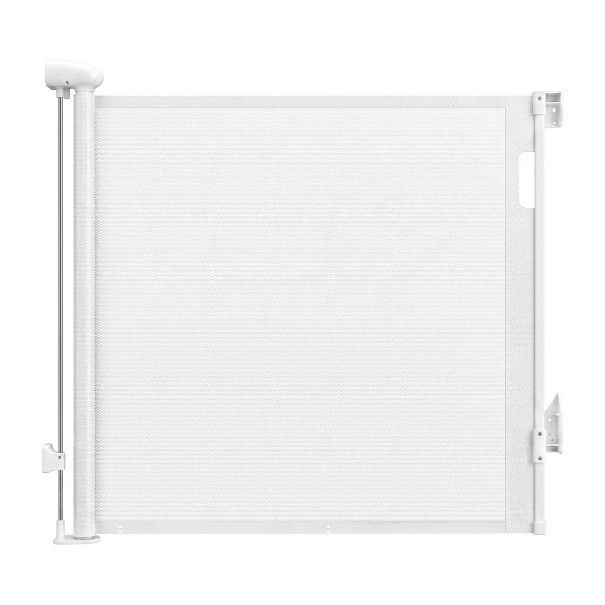 Keezi Retractable Baby Gate Pet Safety Fence 140cm White