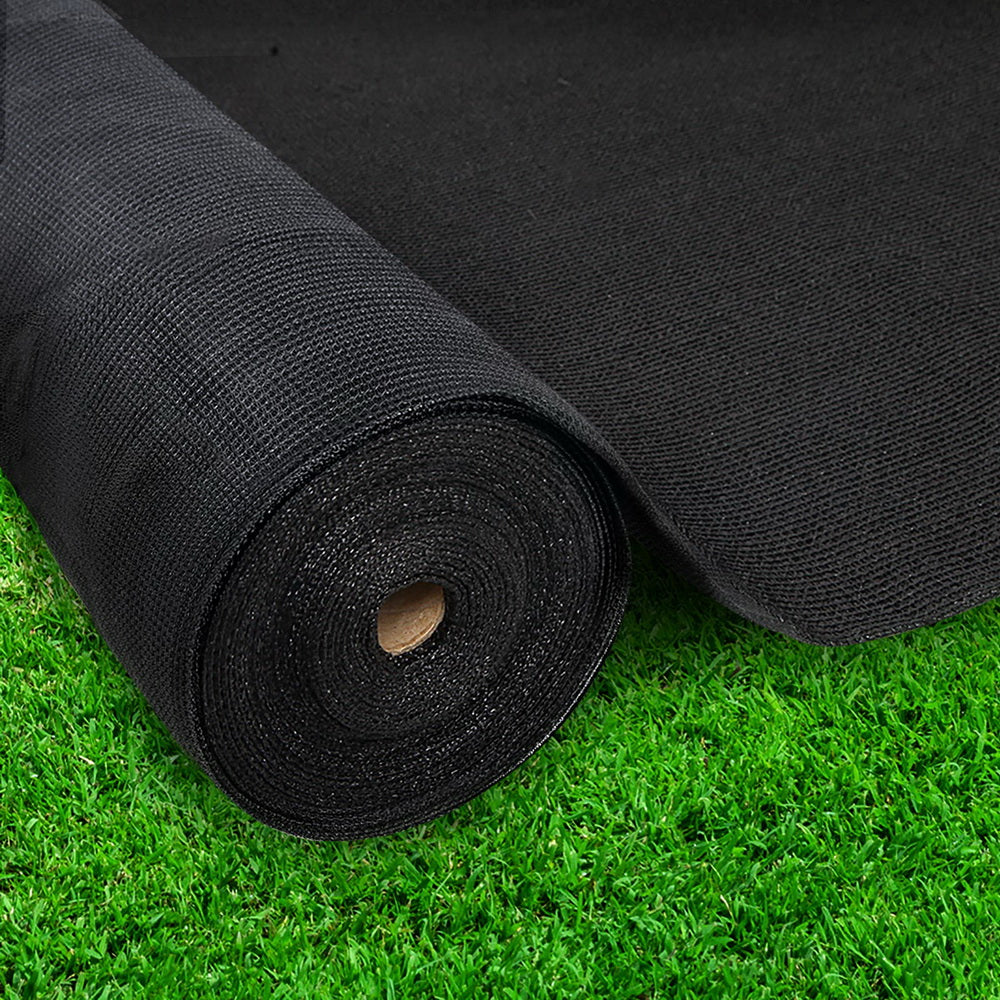 Instahut 3.66x30m Shade Cloth Heavy Duty Black 30% UV Block