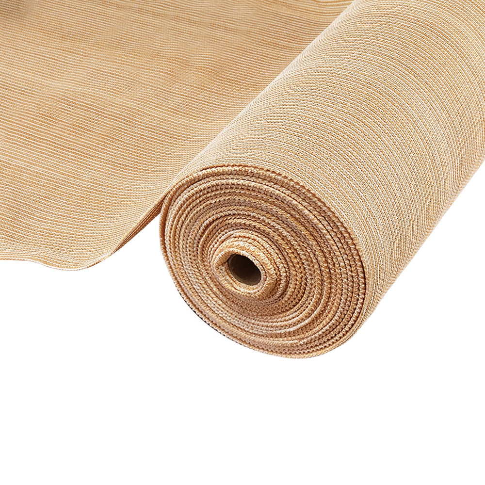 Instahut 1.83x30m Shade Cloth 90% Block Beige