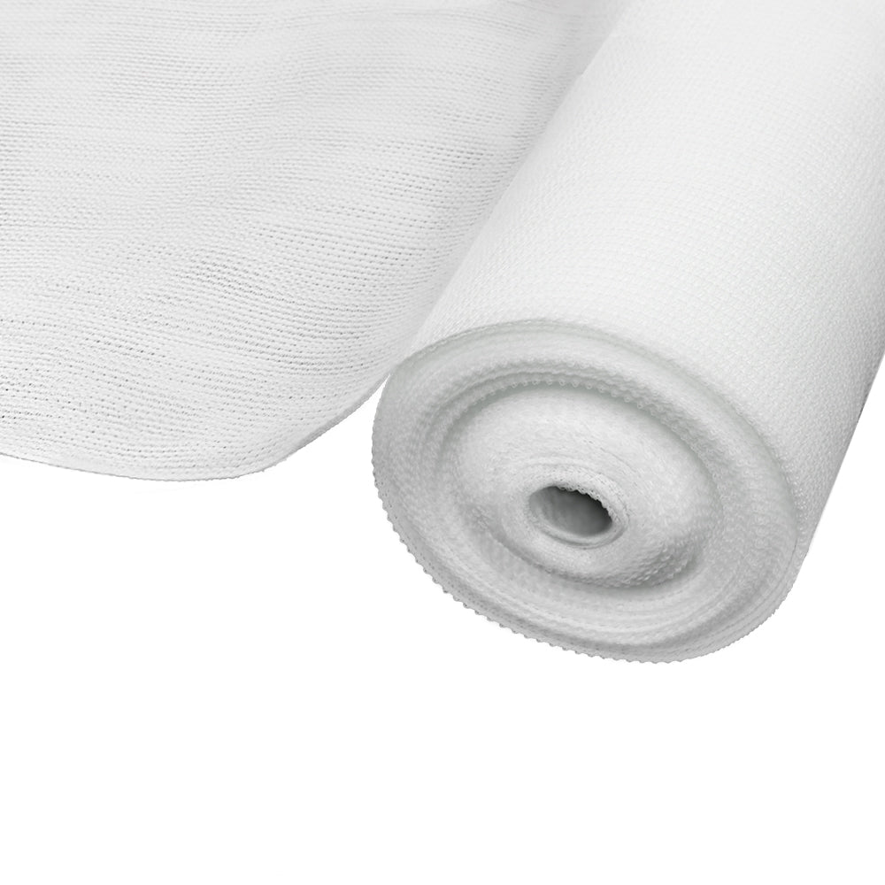 Instahut 1.83x50m Shade Cloth 50% UV Block White