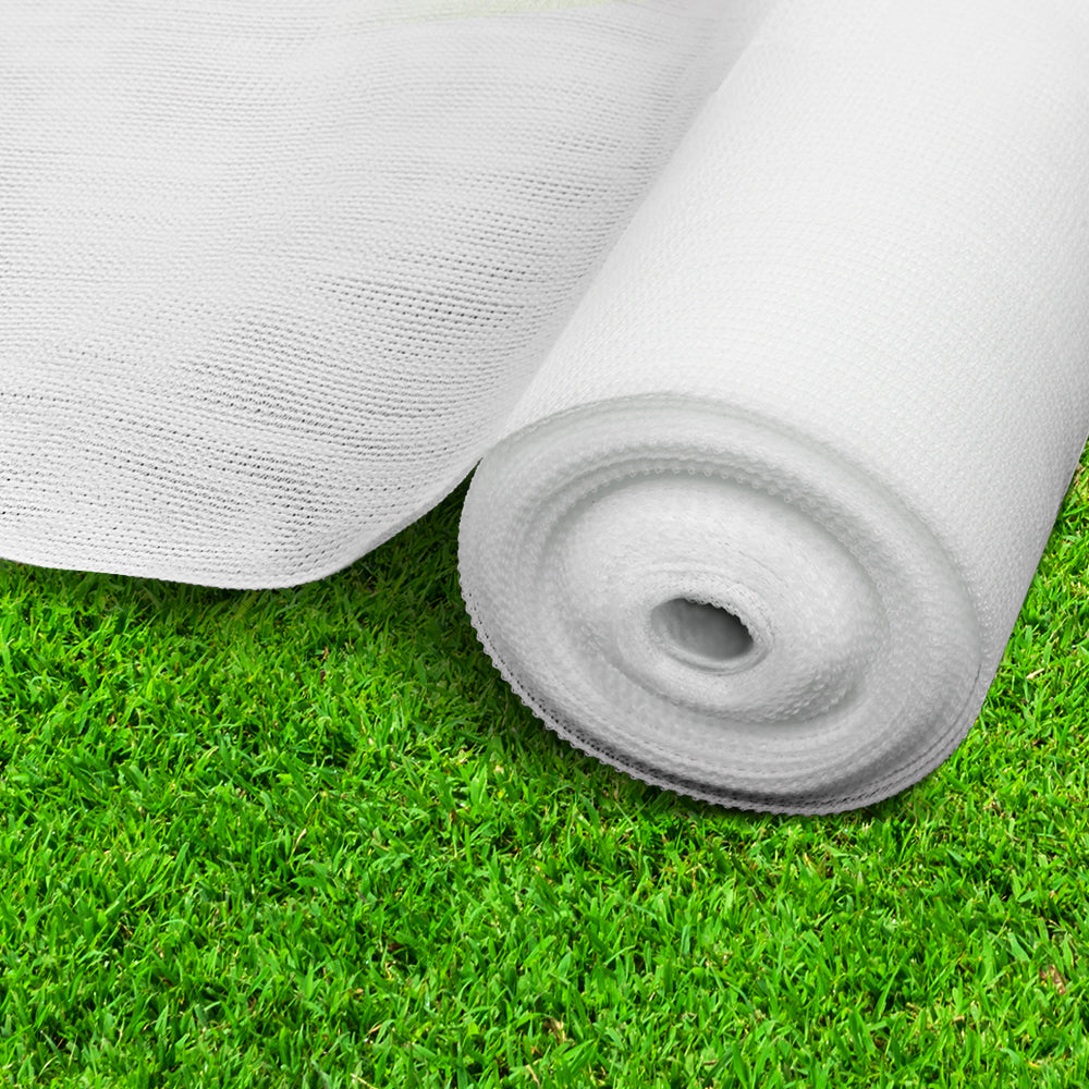Instahut 1.83x50m Shade Cloth 50% UV Block White