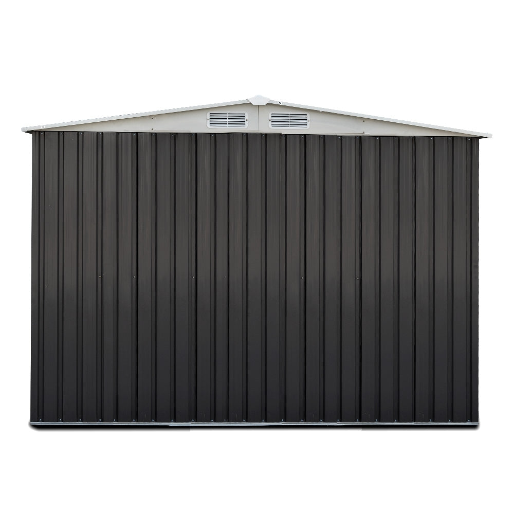 Giantz 2.58x2.07M Metal Garden Shed Outdoor Storage Grey
