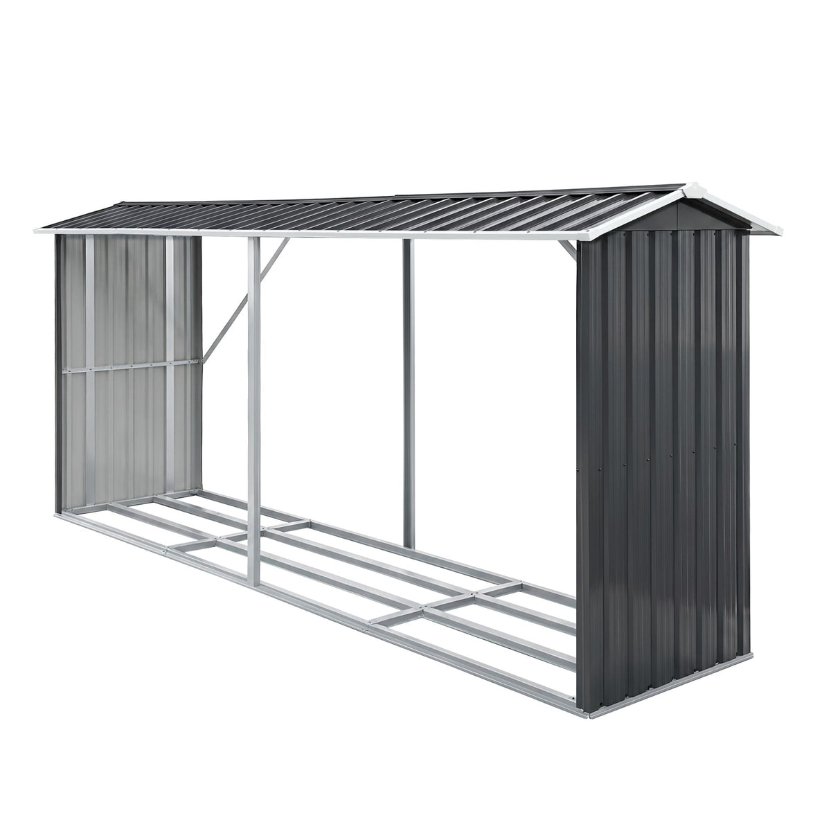 Giantz Firewood Storage Shed 334.5cm x 92cm Outdoor Log Rack