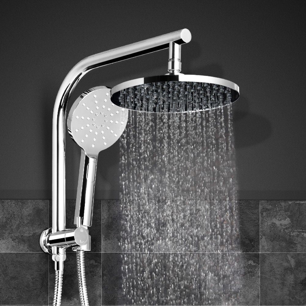 Cefito 9'' Rain Shower Head Set with Handheld Chrome