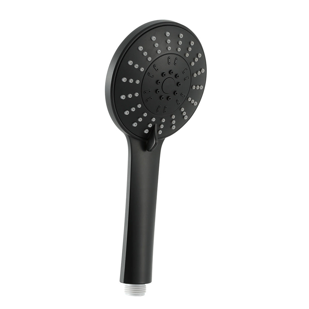 4.5" High Pressure Handheld Shower Head 5 Modes Matte Black