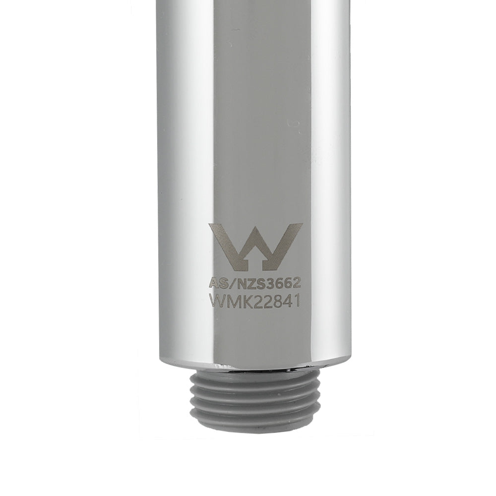 Square 3.1" Handheld Shower Head High Pressure 3 Spray Modes Chrome