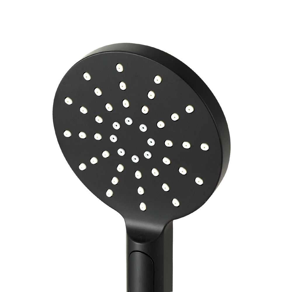 High Pressure 4.7" Handheld Shower Head 3 Modes Matte Black