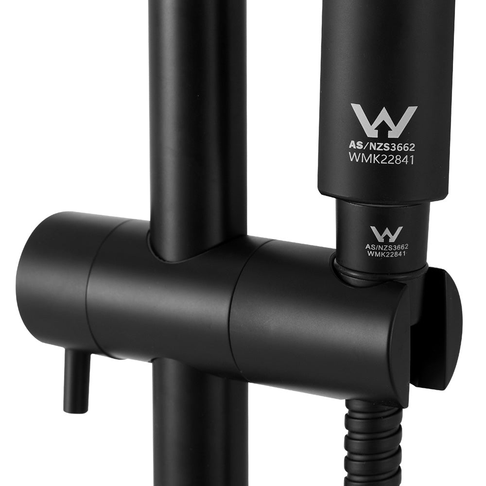 High Pressure 4.7" Handheld Shower Head 3 Modes Matte Black