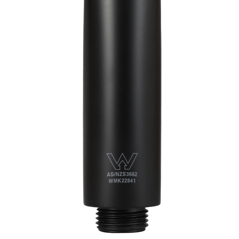 4.7" High Pressure Handheld Shower Head Set Matte Black