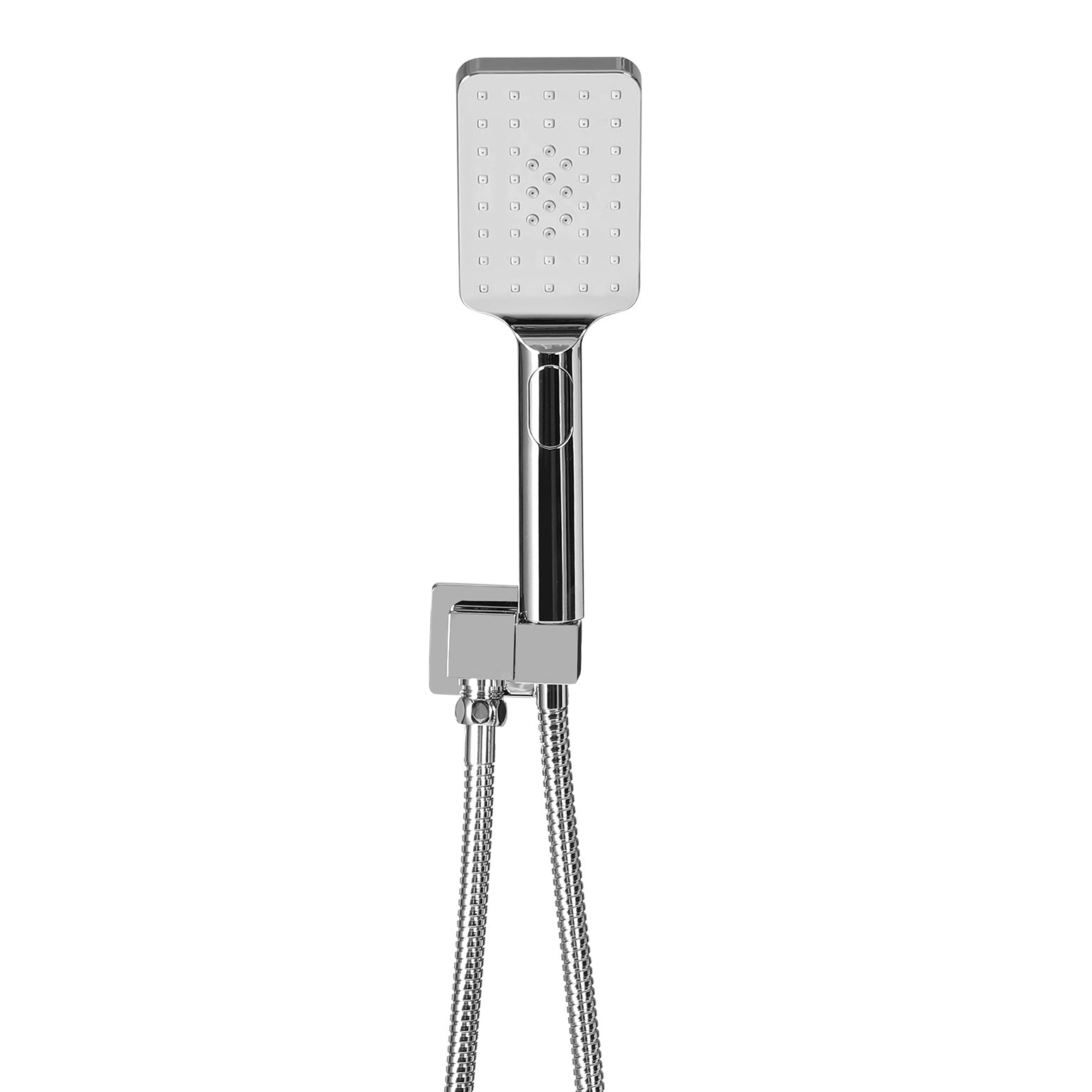 High Pressure Handheld Shower Head 3.1" Silver