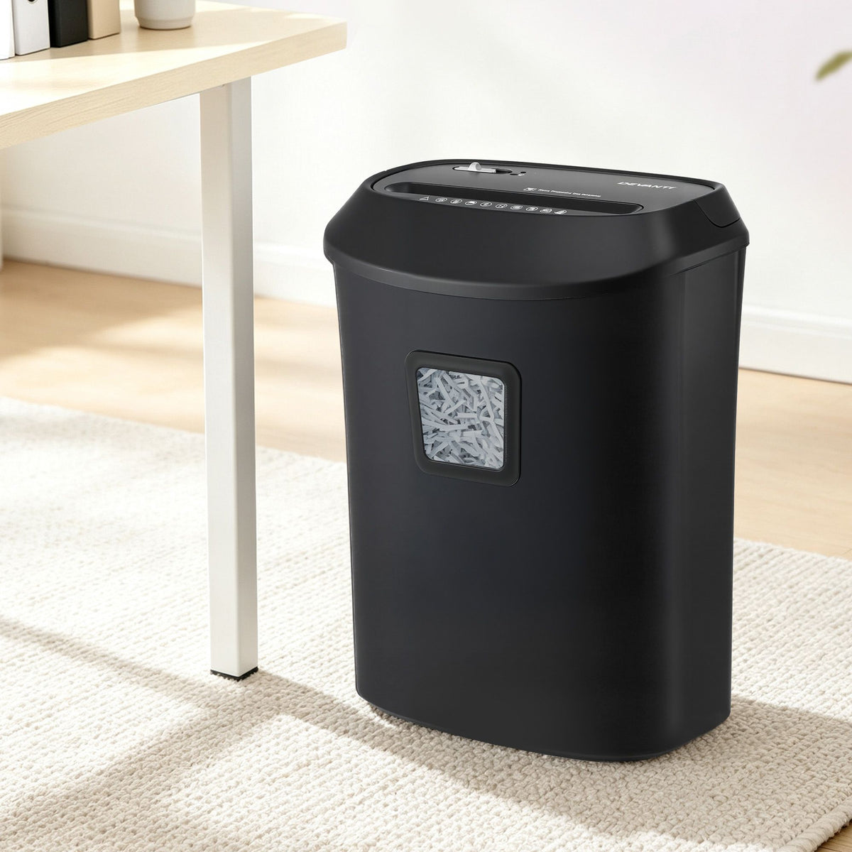 DEVANTI 25L Paper Shredder 14 Sheet P4 Cross Cut