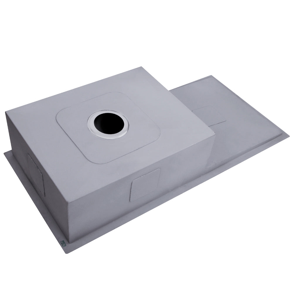Cefito 96x45cm Single Bowl Kitchen Sink Stainless Steel Silver