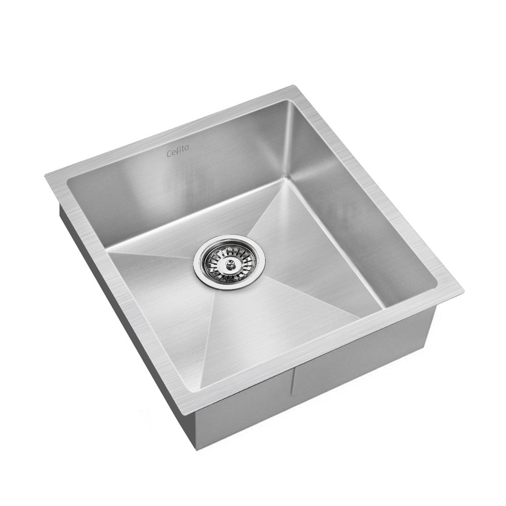 Cefito 44cm Kitchen Sink Stainless Steel Nano Coated