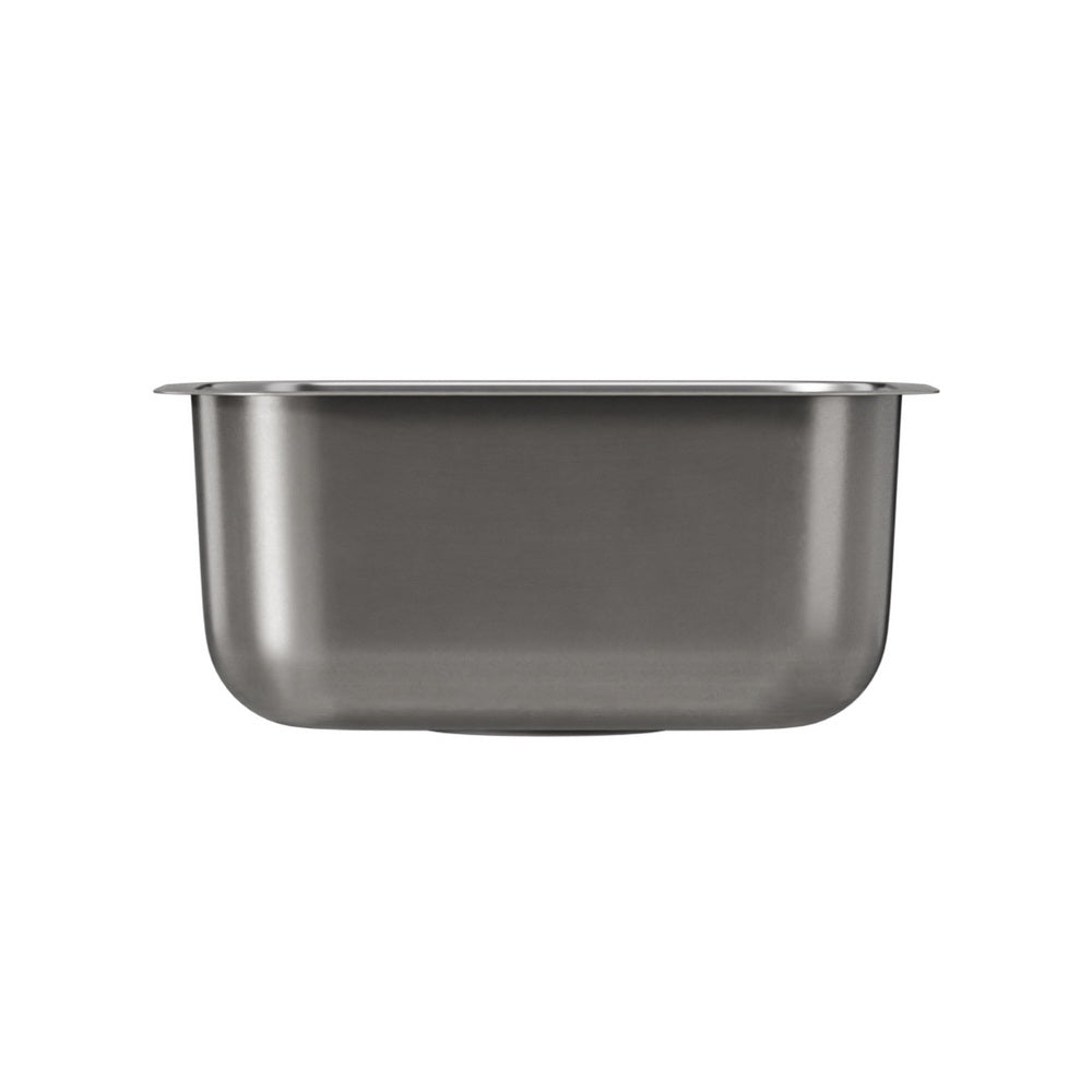 Cefito 30x36cm Kitchen Sink Stainless Steel Nano Single Bowl Black