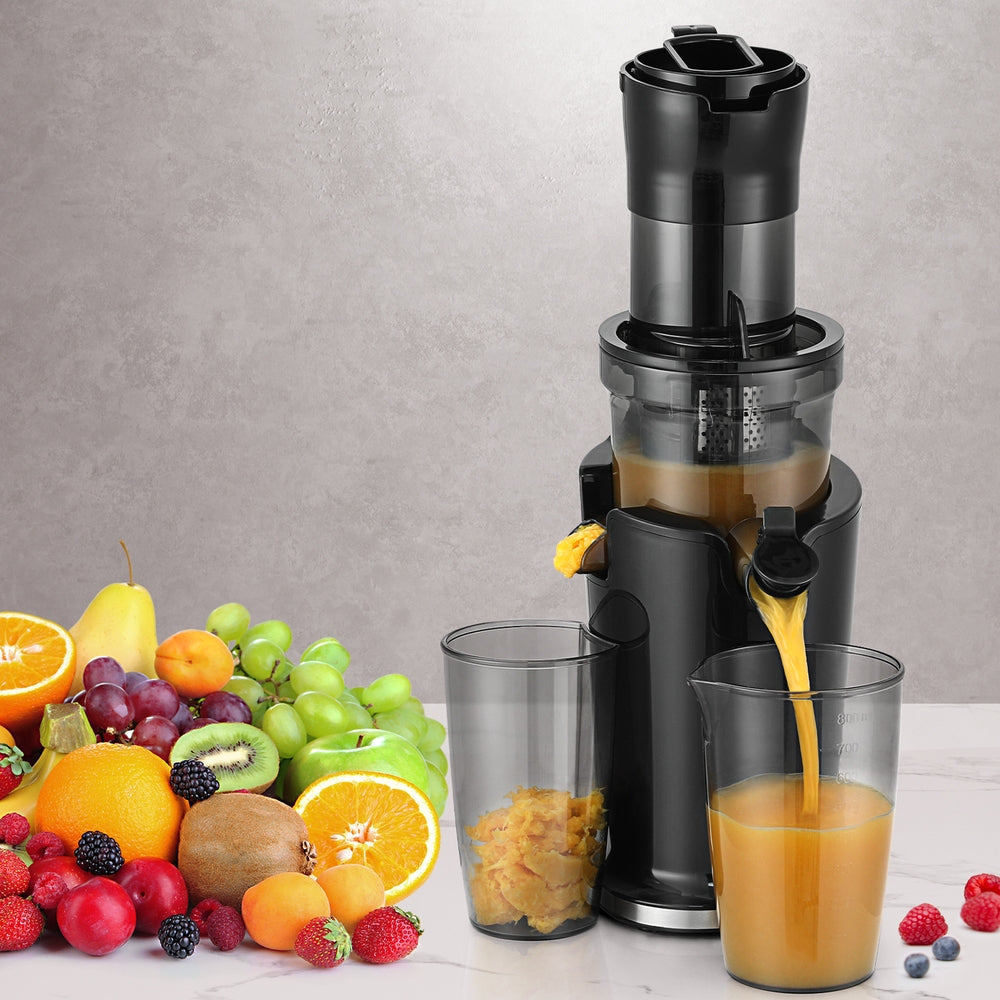 Devanti 200W Cold Press Slow Juicer Black