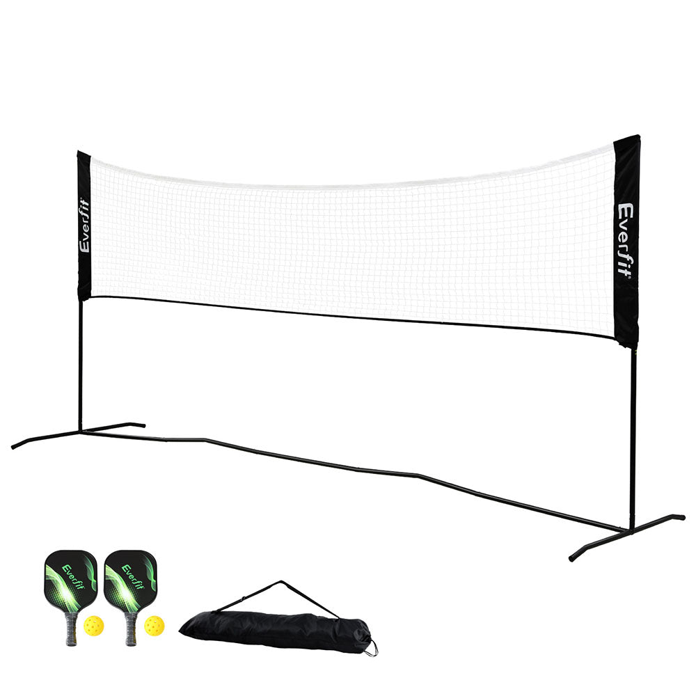 Everfit 3.6M Portable Sports Net Adjustable Height for Badminton Tennis Volleyball