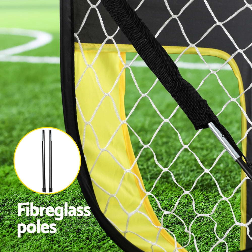 Everfit Portable Football Soccer Goal Net Rebound Target Training