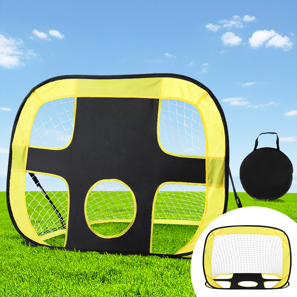 Everfit Portable Football Soccer Goal Net Rebound Target Training