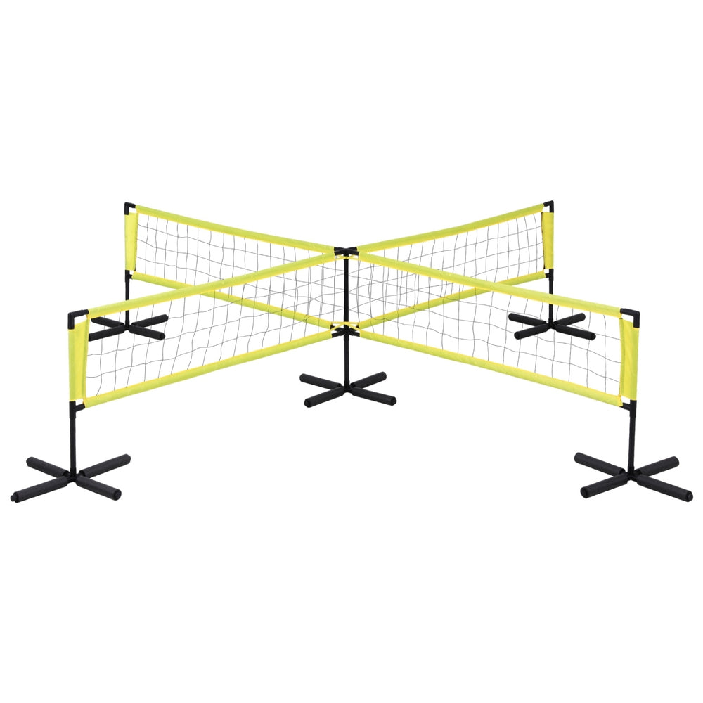 Everfit Portable Pool Volleyball Net Set 4 Anchor Bags