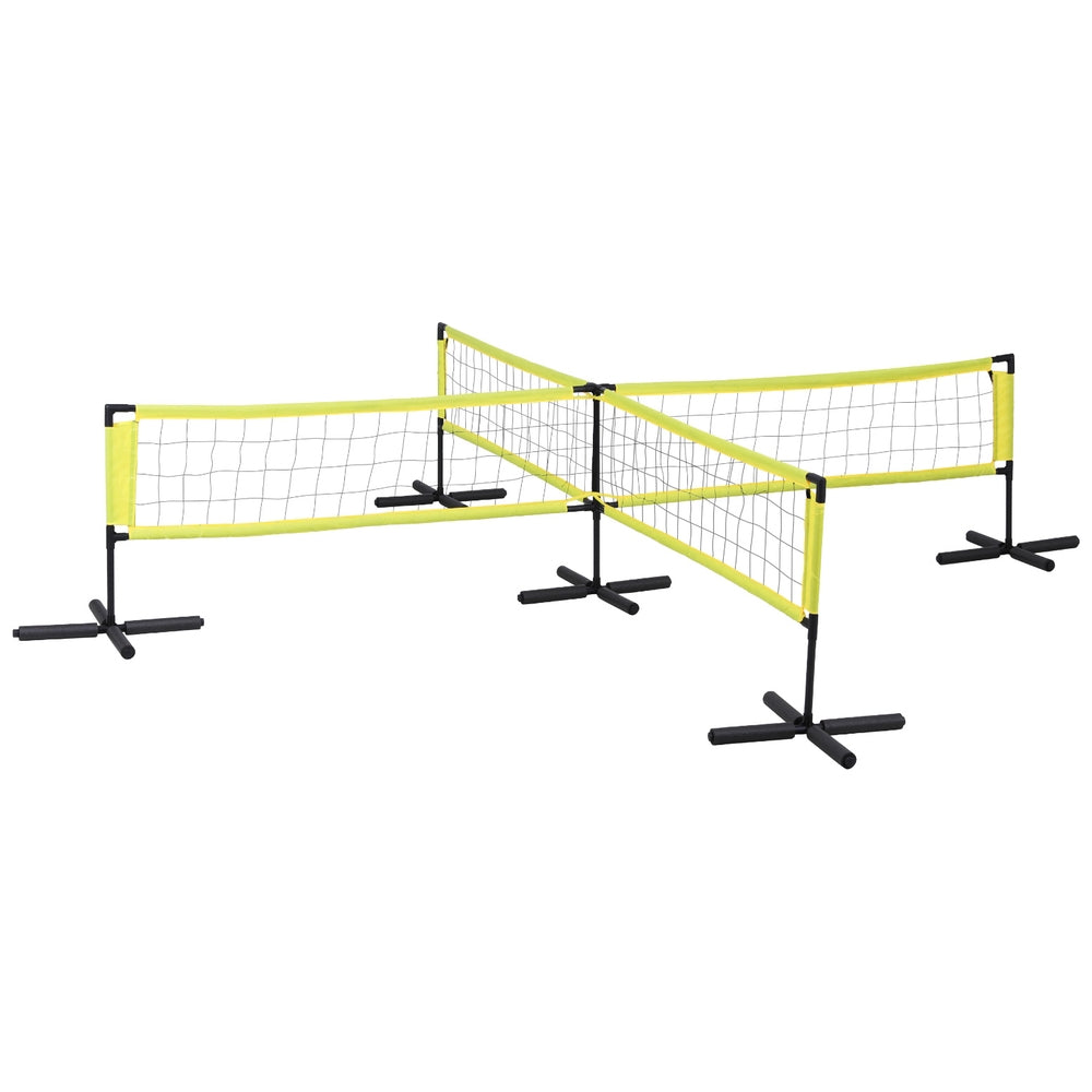 Everfit Portable Pool Volleyball Net Set 4 Anchor Bags